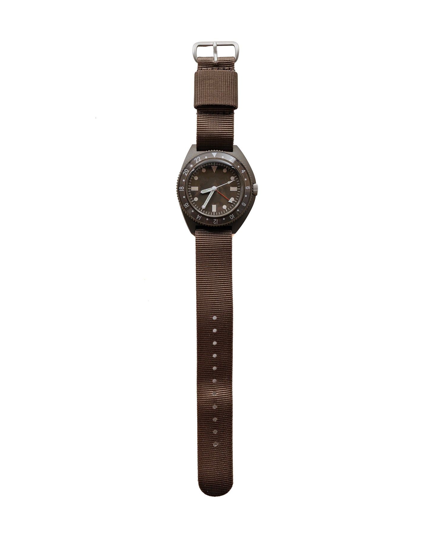 lost & found Beams Plus Beams Plus MIL Travel Watch Type-P24 Olive