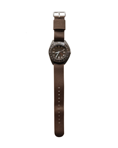 lost & found Beams Plus Beams Plus MIL Travel Watch Type-P24 Olive