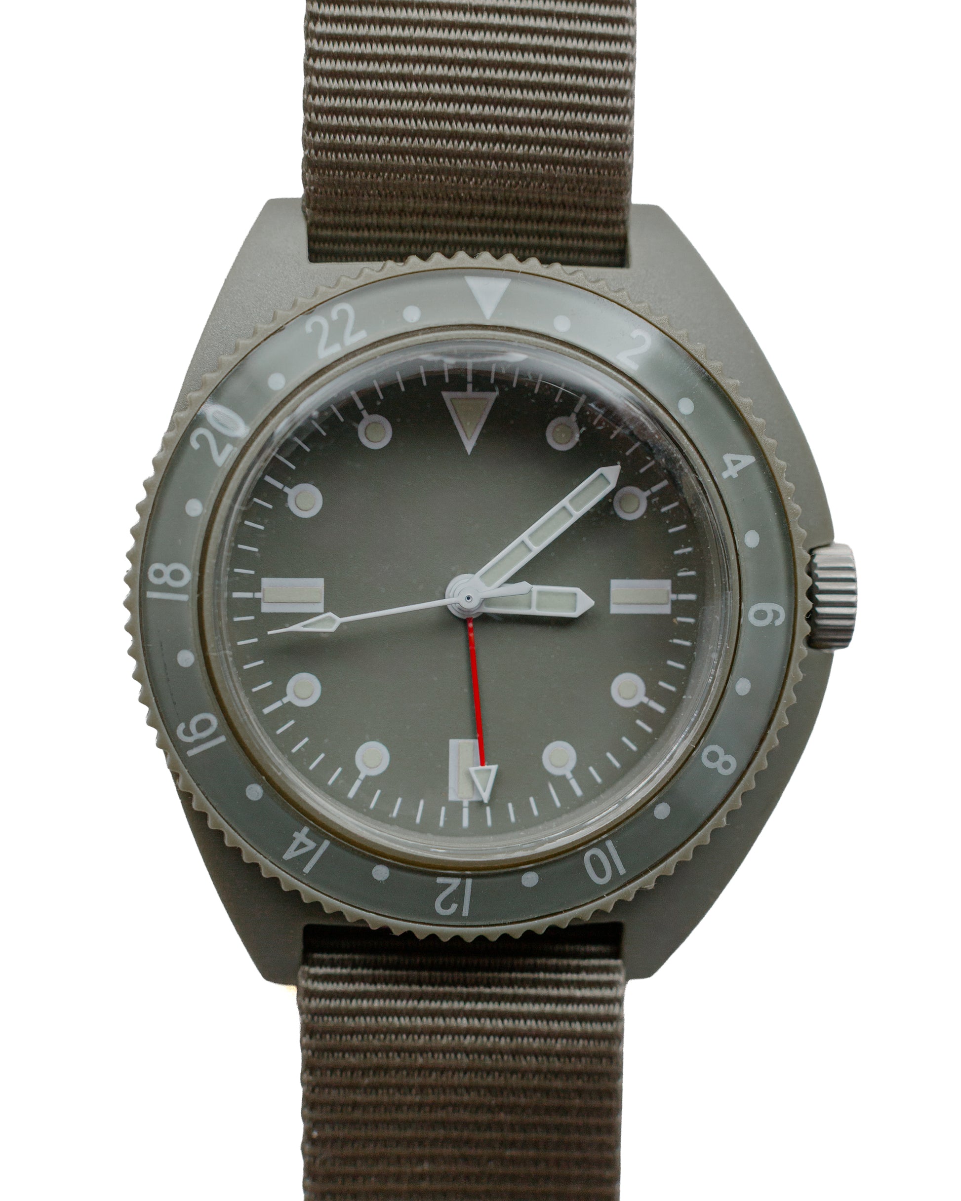 Beams Plus MIL Travel Watch Type-P24 Sage