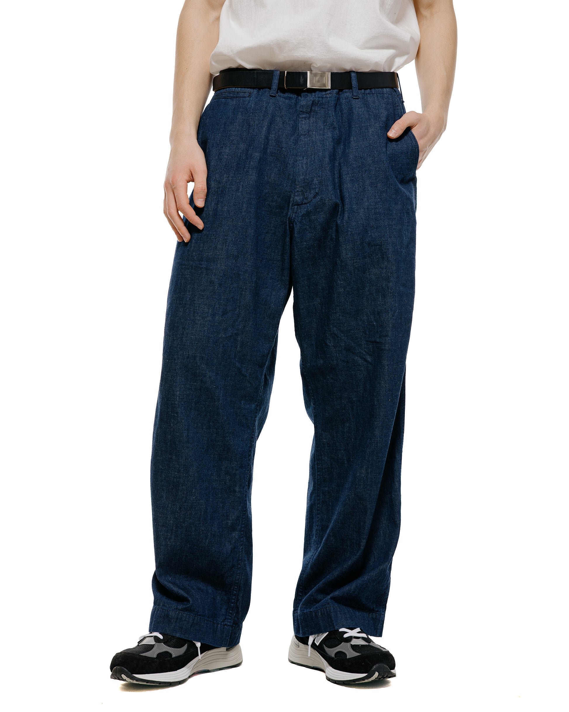 lost & found Beams Plus Beams Plus MIL Trousers Denim Indigo