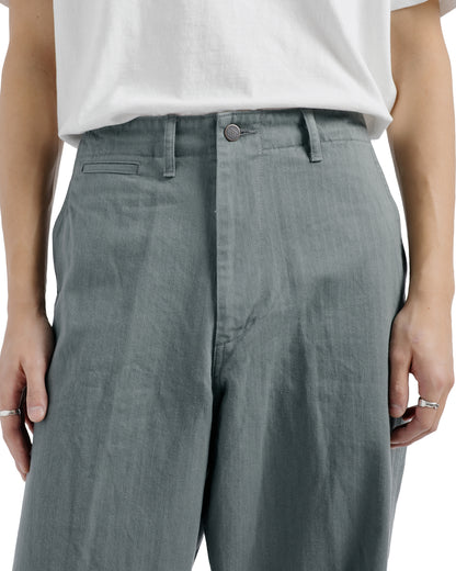 lost & found Beams Plus Beams Plus MIL Trousers Herringbone Sage