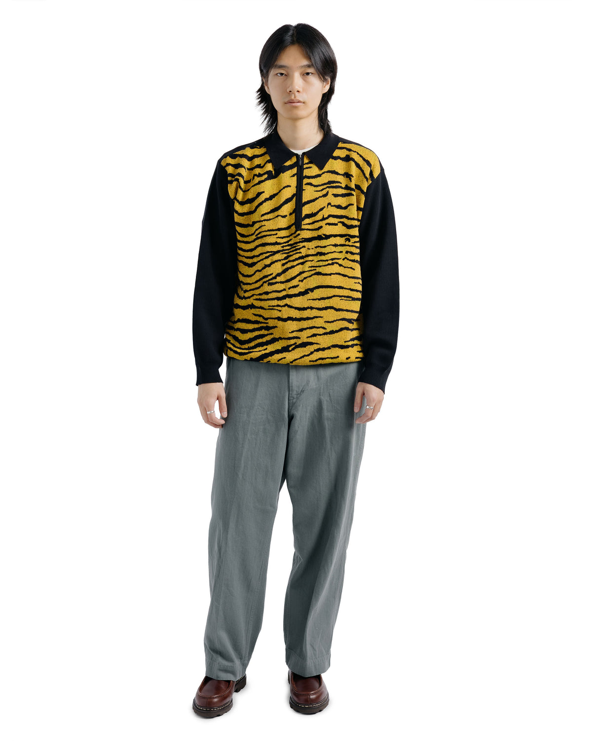 lost & found Beams Plus Beams Plus MIL Trousers Herringbone Sage