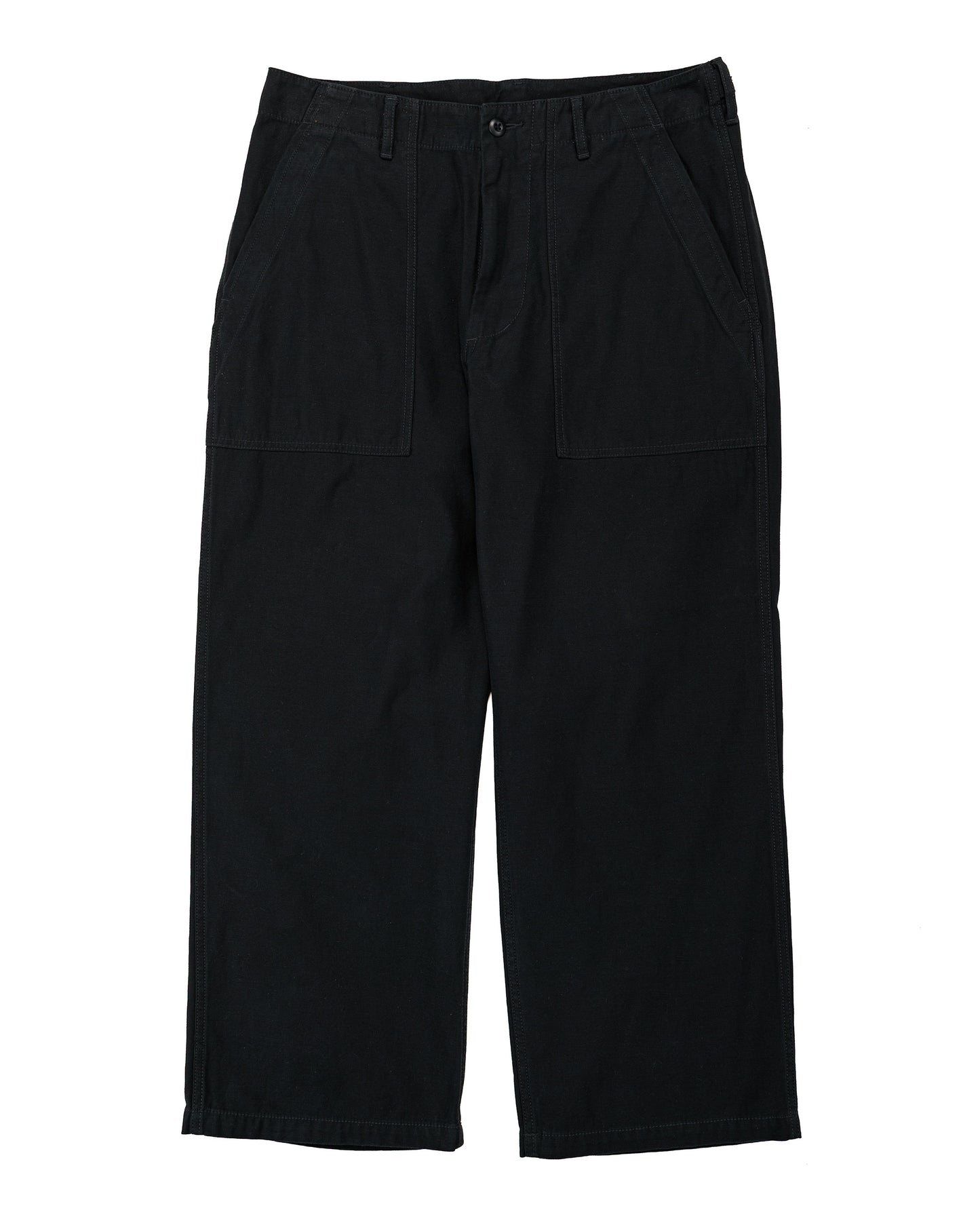 lost & found Beams Plus Beams Plus MIL Utility Trousers Reversed Sateen Black
