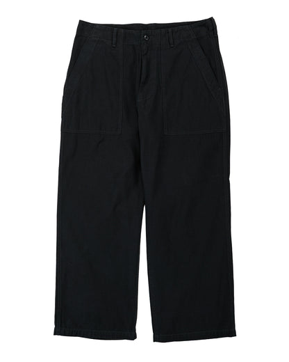 lost & found Beams Plus Beams Plus MIL Utility Trousers Reversed Sateen Black
