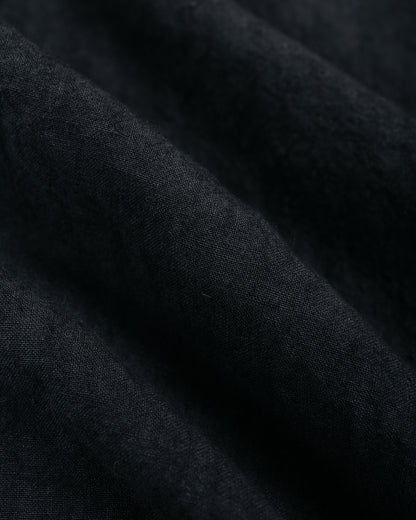 lost & found Beams Plus Beams Plus Open Collar 1/40 Linen Charcoal