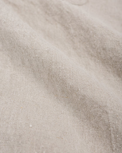 lost & found Beams Plus Beams Plus Open Collar 1/40 Linen Natural