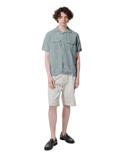lost & found Beams Plus Beams Plus Open Collar 1/40 Linen Sax