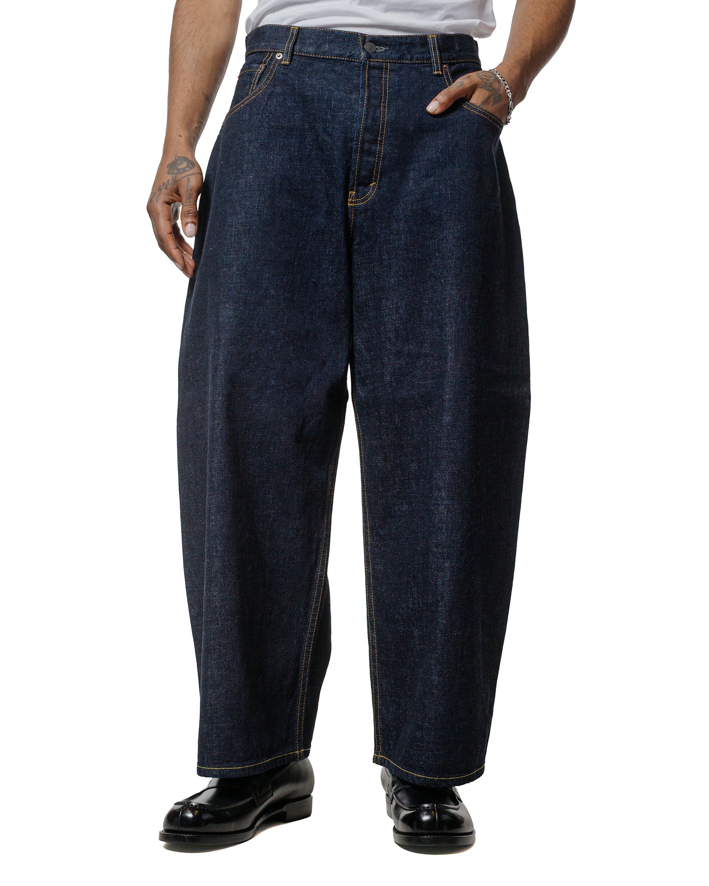 Beams Plus Studio Nicholson Denim 5 Pocket Jean Indigo