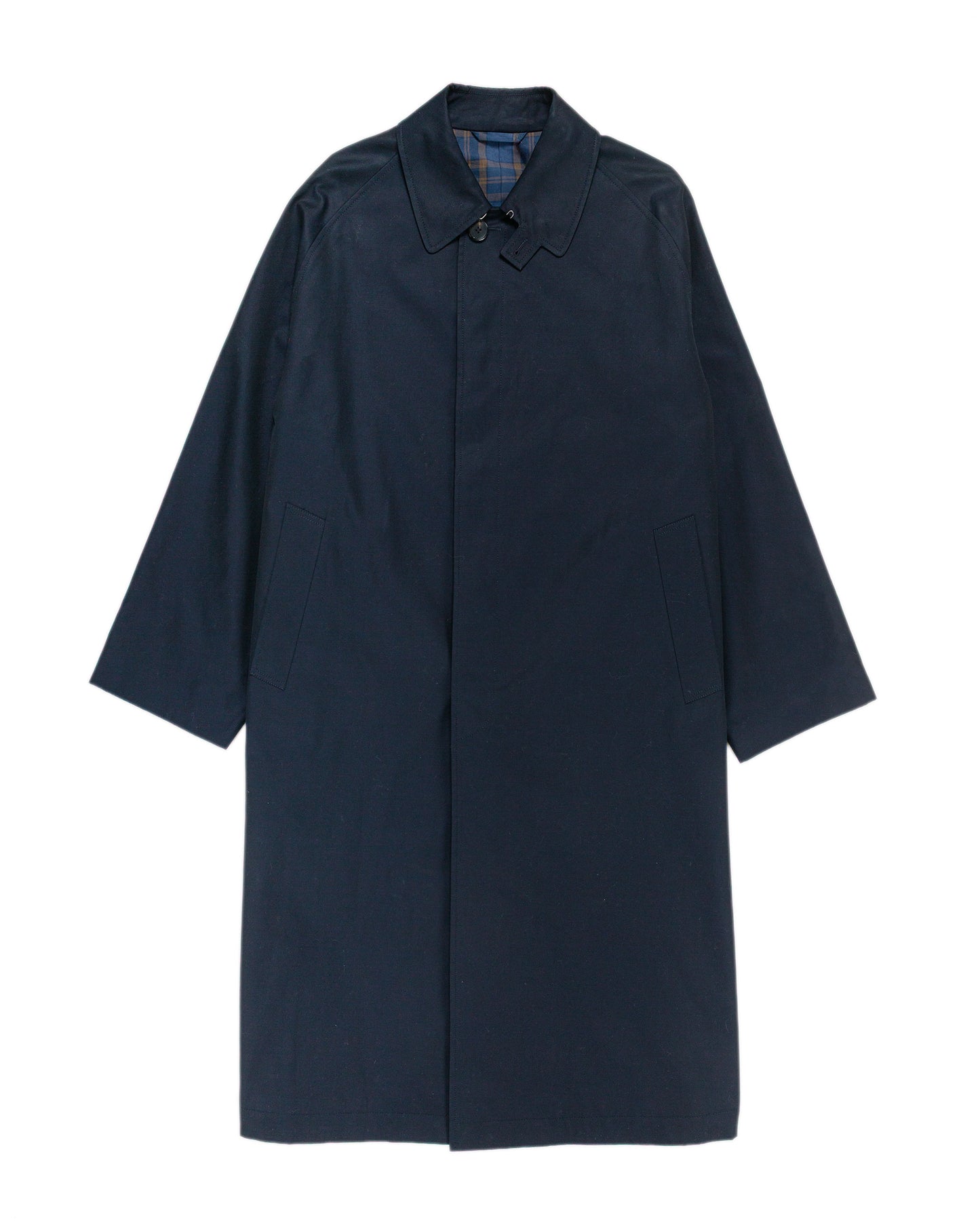 lost & found Beams Plus Beams Plus Studio Nicholson Peter Coat Gabardine Darkest Navy