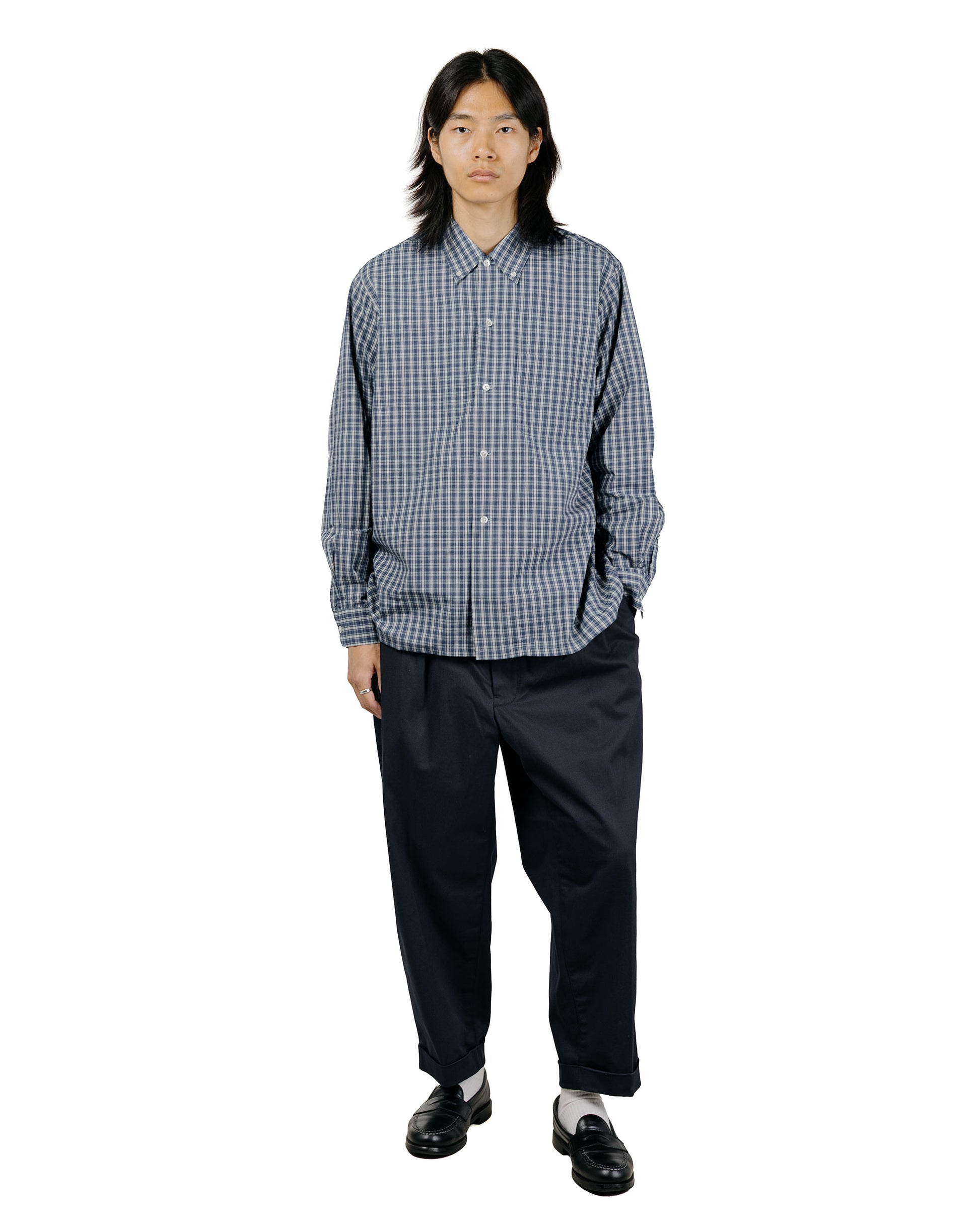 lost & found Beams Plus Beams Plus 2Pleats Twill Dark Navy
