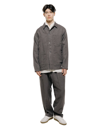 lost & found Beams Plus Beams Plus MIL Chore Jacket Cotton Linen Grey