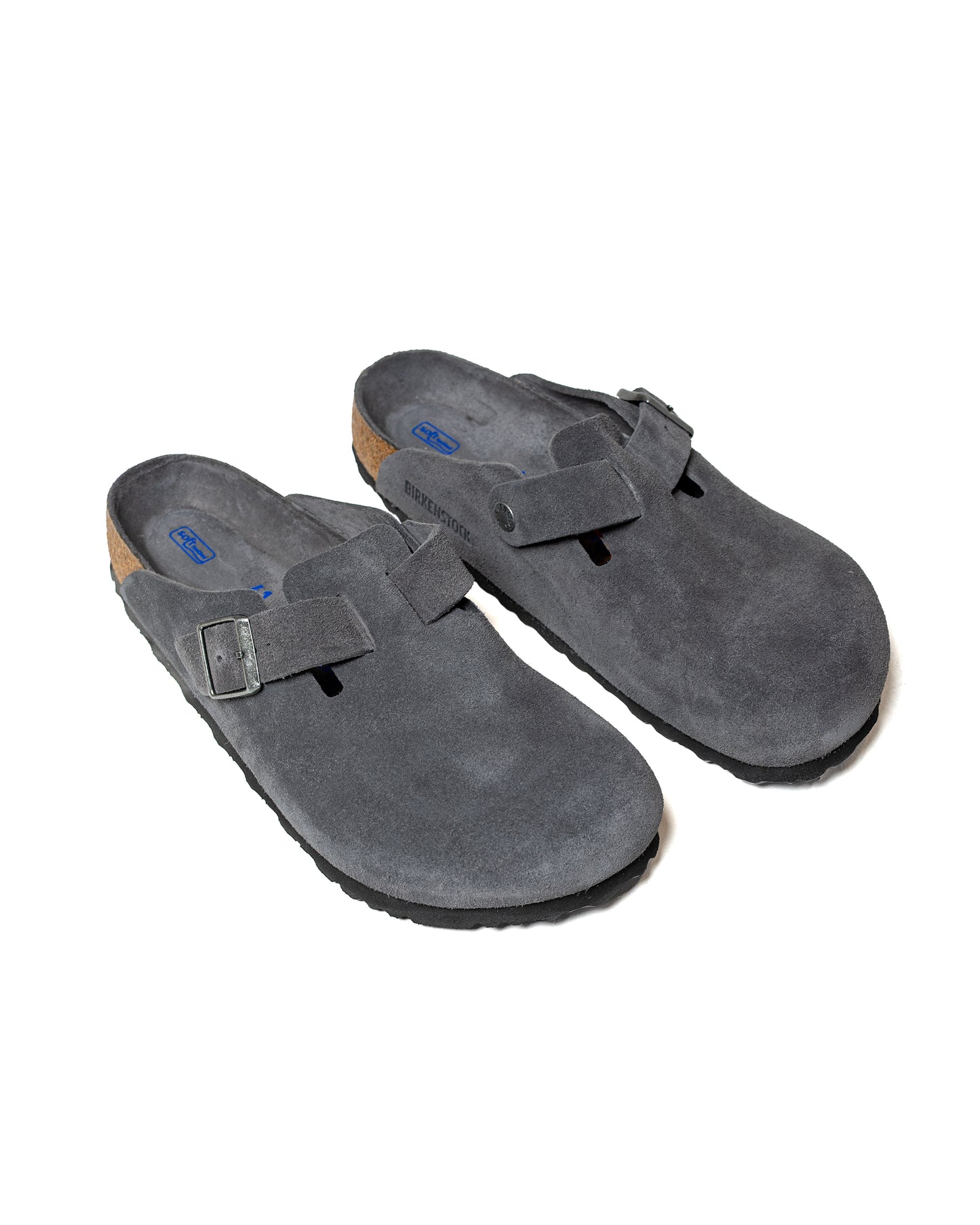 lost & found Birkenstock Birkenstock Boston Charcoal Suede