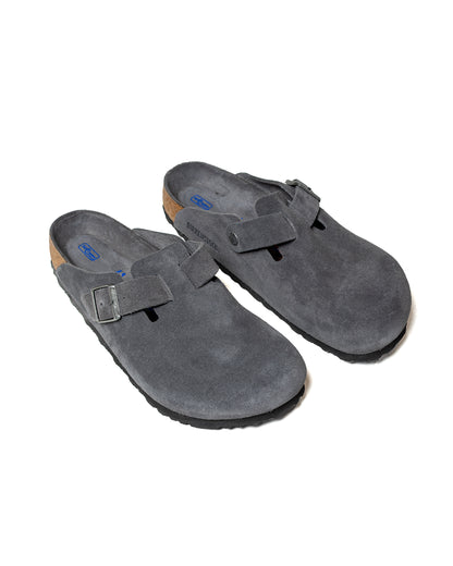 lost & found Birkenstock Birkenstock Boston Charcoal Suede