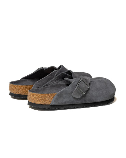 lost & found Birkenstock Birkenstock Boston Charcoal Suede