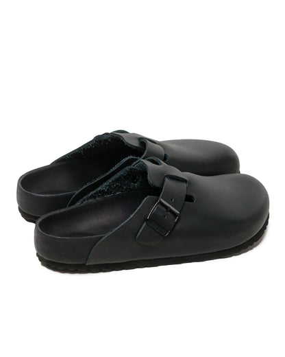 lost & found Birkenstock Birkenstock Boston Exquisite Leather Black