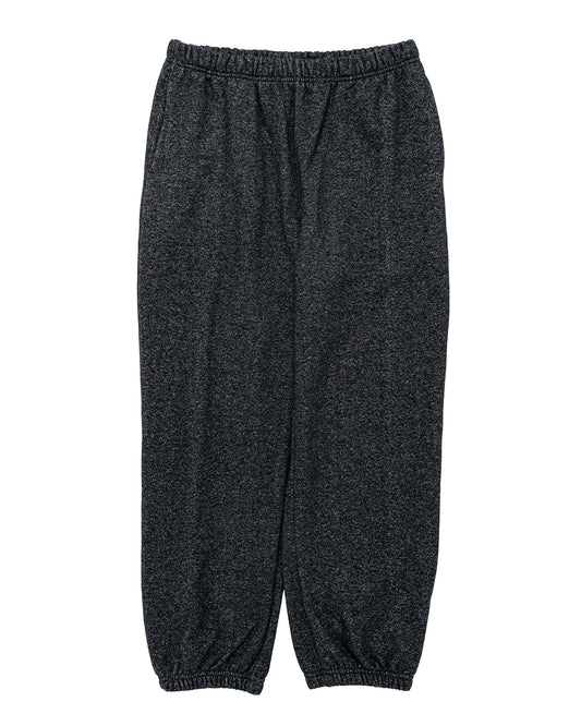 Body of Work Castor Sweatpants Pebble Knit French Terry Black