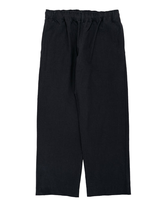 lost & found Body of Work Body of Work Jasper Pull-On Pant Nep Cotton Linen Black