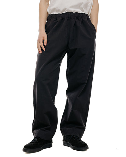 Body of Work Jasper Pull-On Pant Nep Cotton Linen Black
