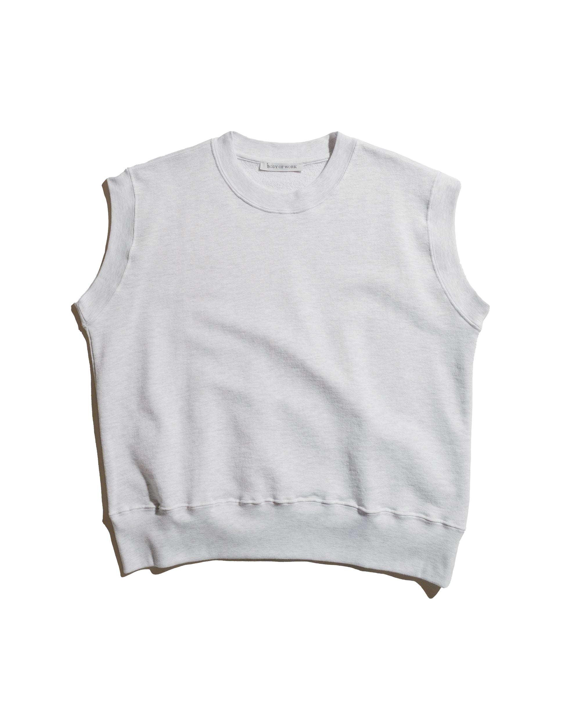 Body of Work Nettle Vest Dove Grey