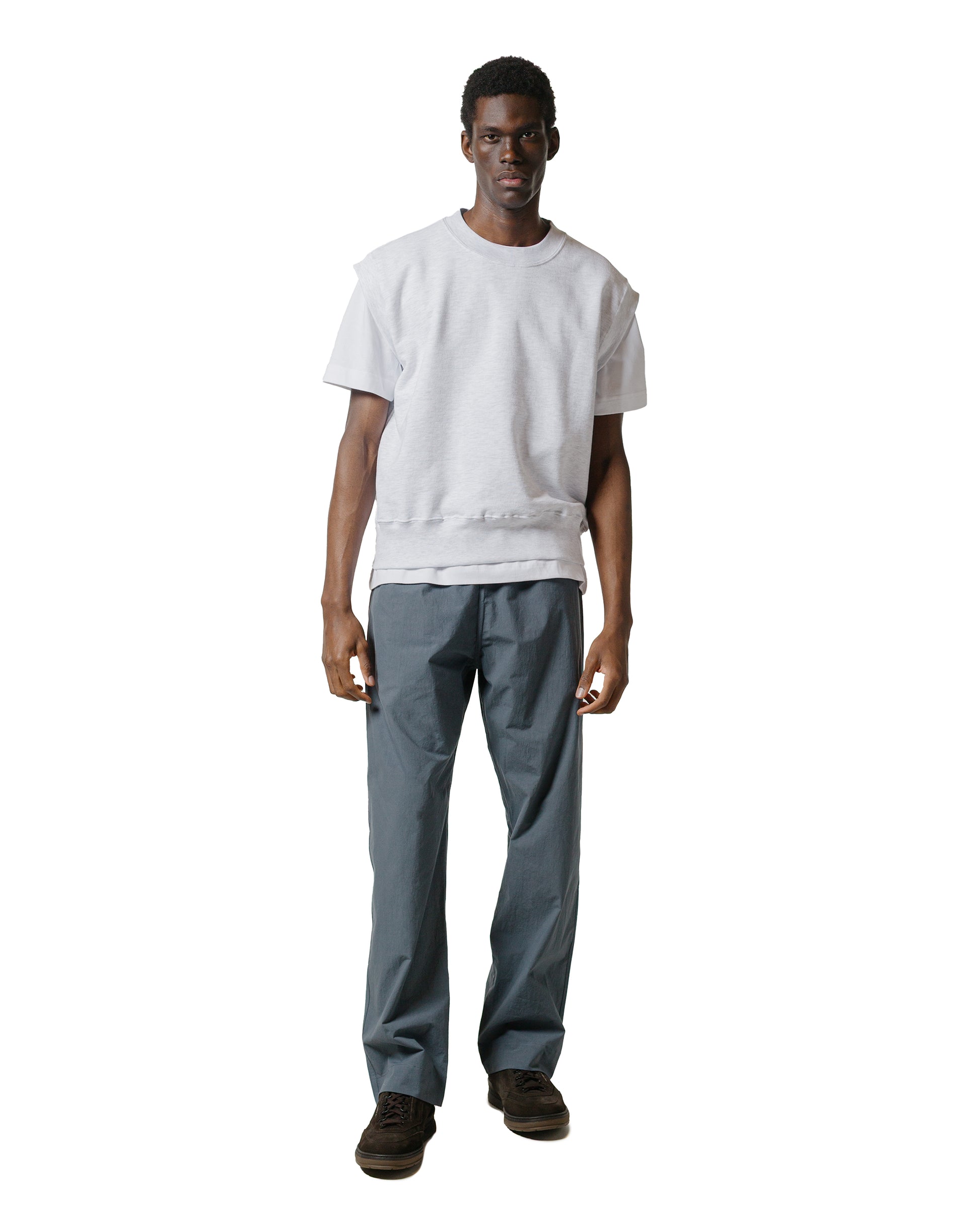 Body of Work Nettle Vest Dove Grey