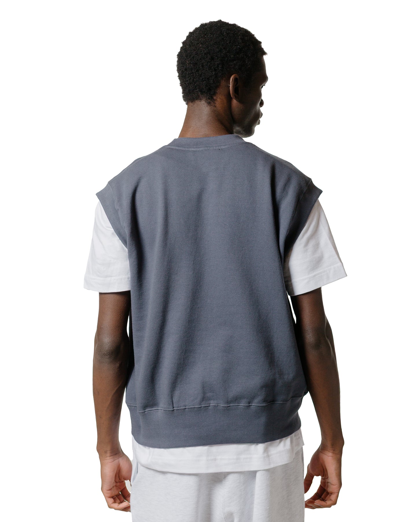 Body of Work Nettle Vest Pond Blue