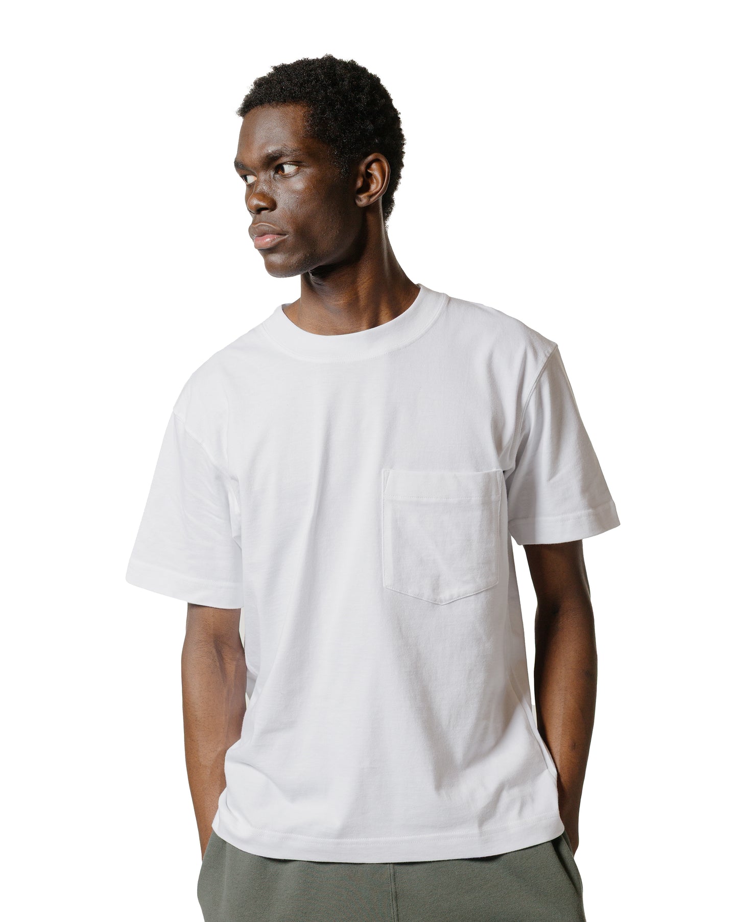 Body of Work Reed Pocket T-Shirt White