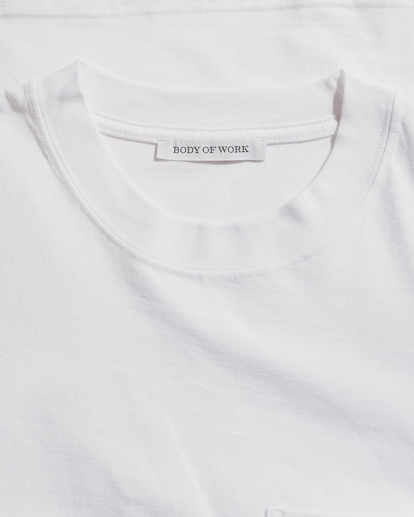 Body of Work Reed Pocket T-Shirt White