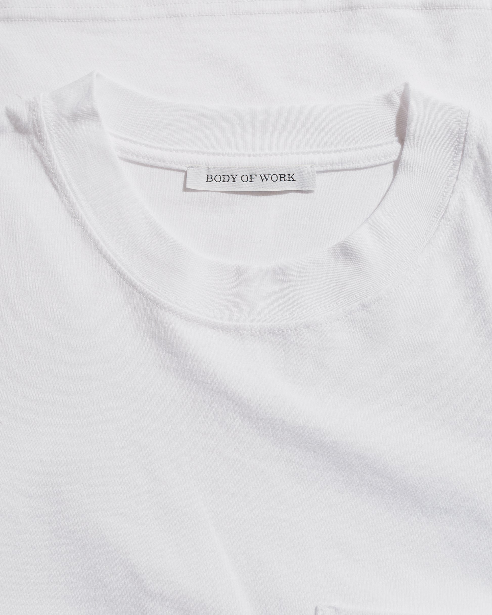 Body of Work Reed Pocket T-Shirt White