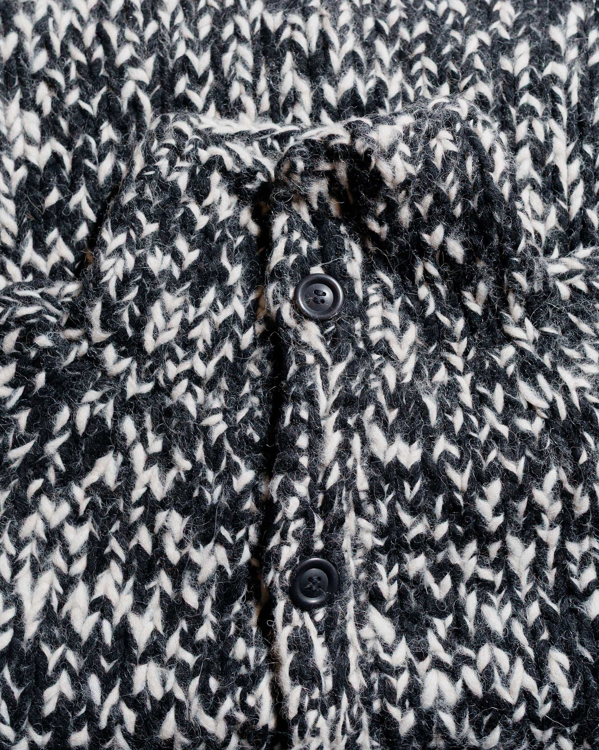 CASEY CASEY Cardigan Woalp Black
