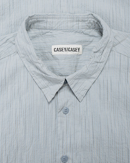 lost & found CASEY CASEY CASEY CASEY Fabiano Shirt Wind Stripe Blue Stripe
