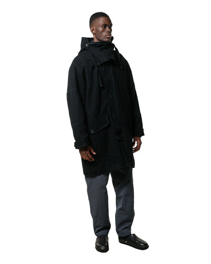 CASEY CASEY Henry Parka Cognac Black