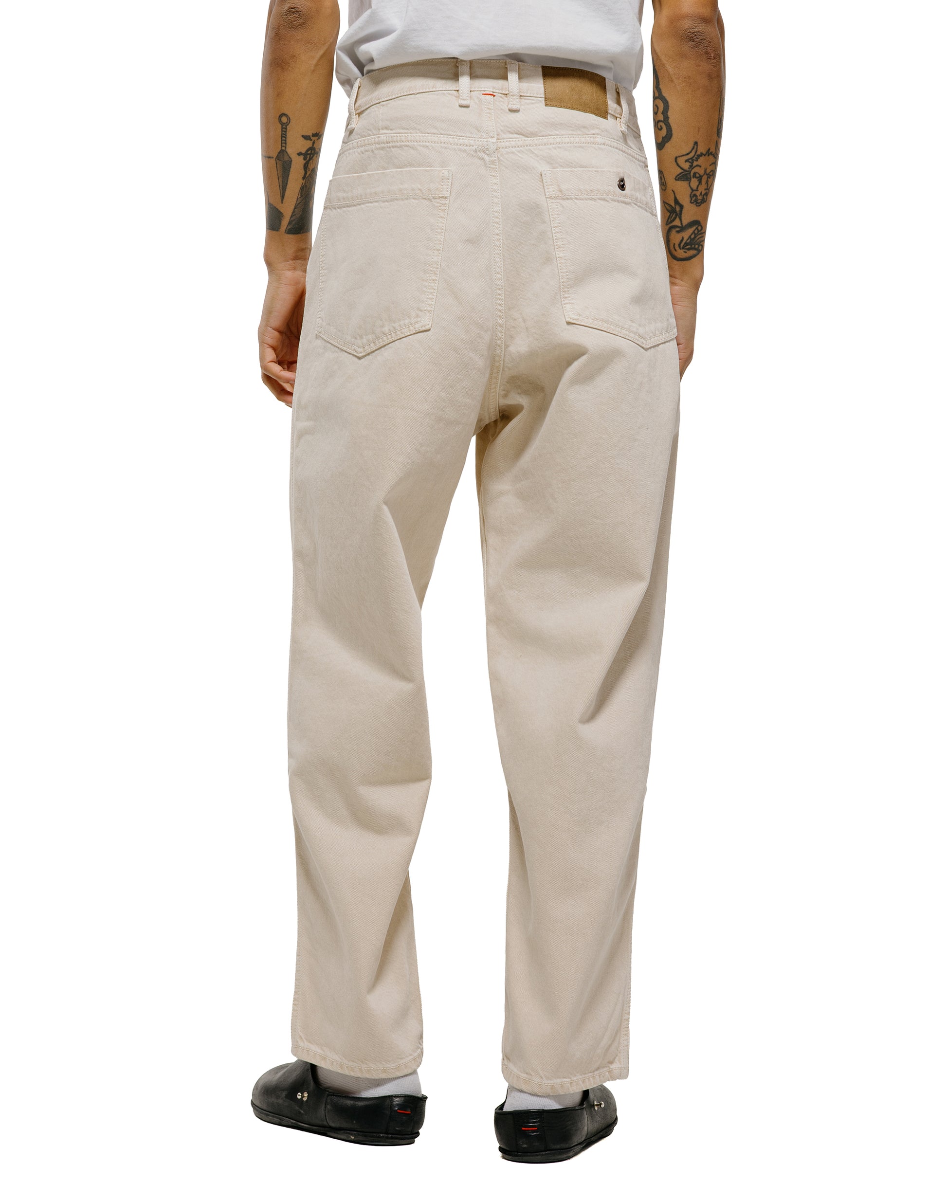 lost & found CASEY CASEY CASEY CASEY Leo Denim Pant Ivory