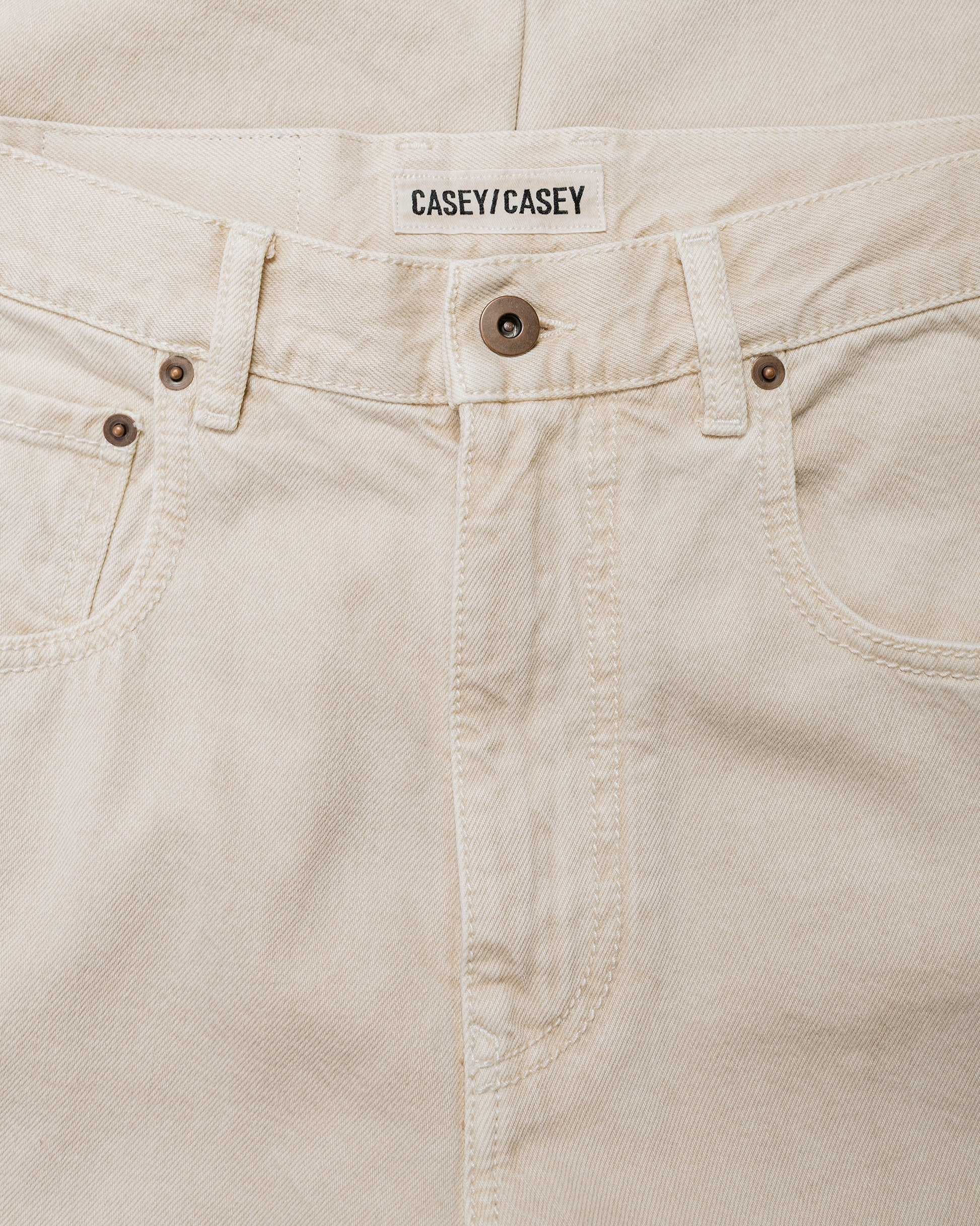 lost & found CASEY CASEY CASEY CASEY Leo Denim Pant Ivory