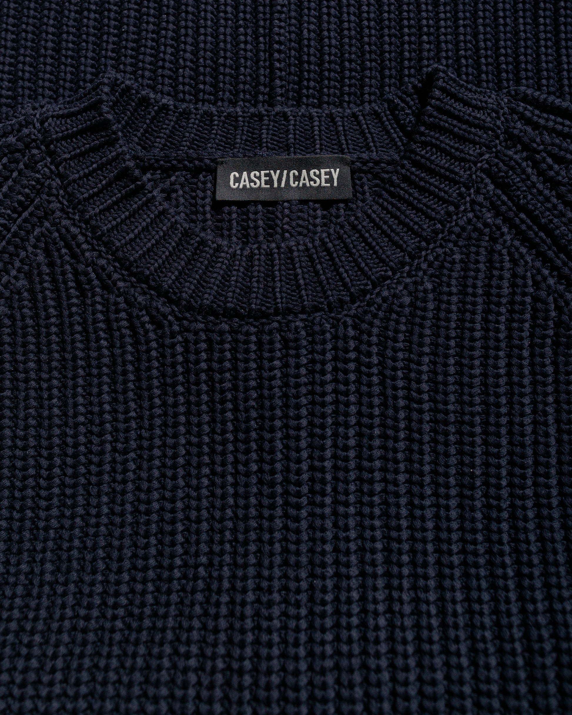 lost & found CASEY CASEY CASEY CASEY Pannocchia Sweater Crepe Cot Navy