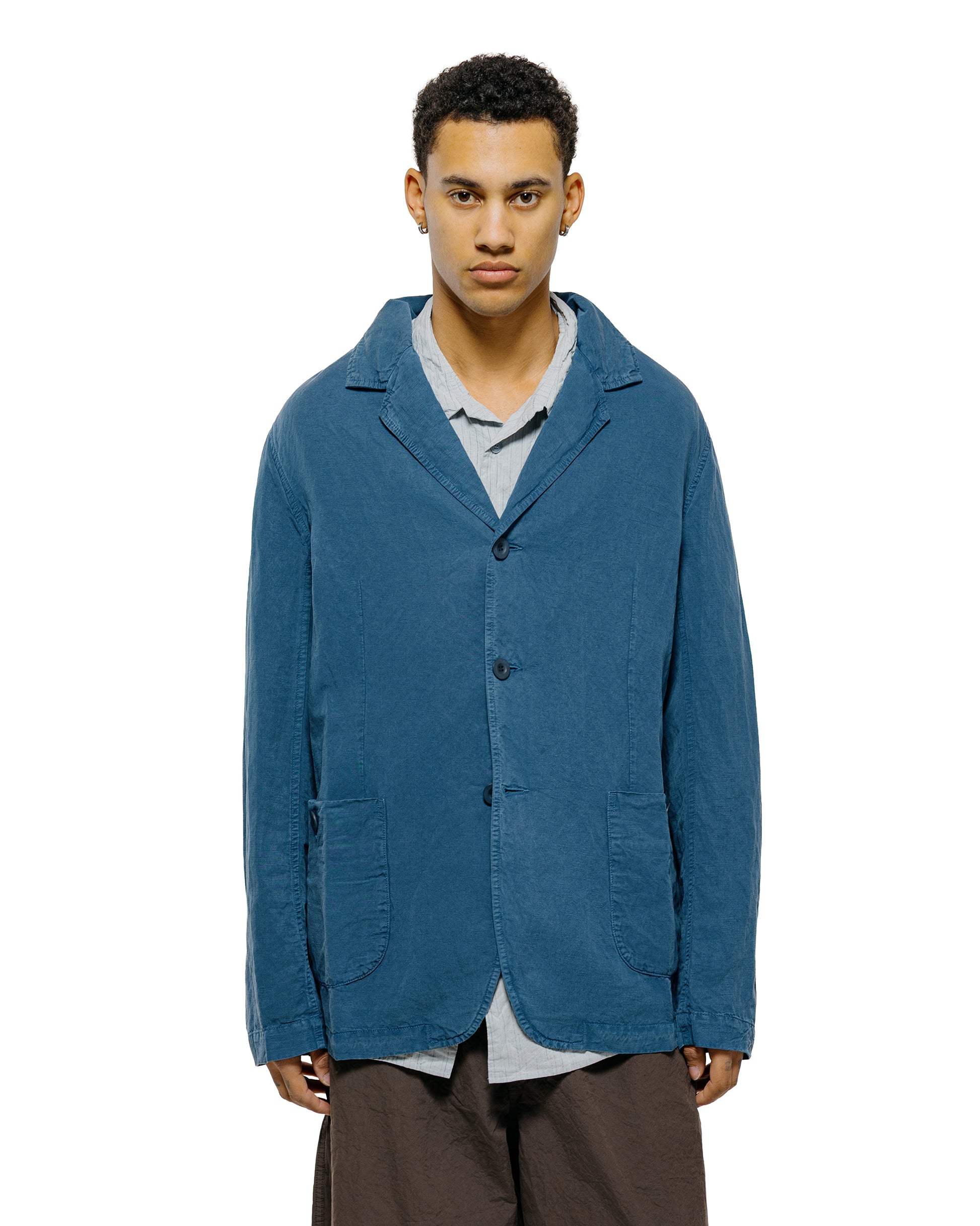 lost & found CASEY CASEY CASEY CASEY U Courte Jacket Tuareg Blue