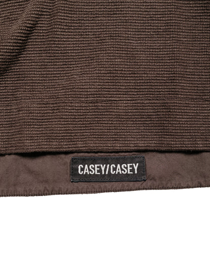 CASEY CASEY Workwear Sweatshirt Weavy Jersey Dark Brown