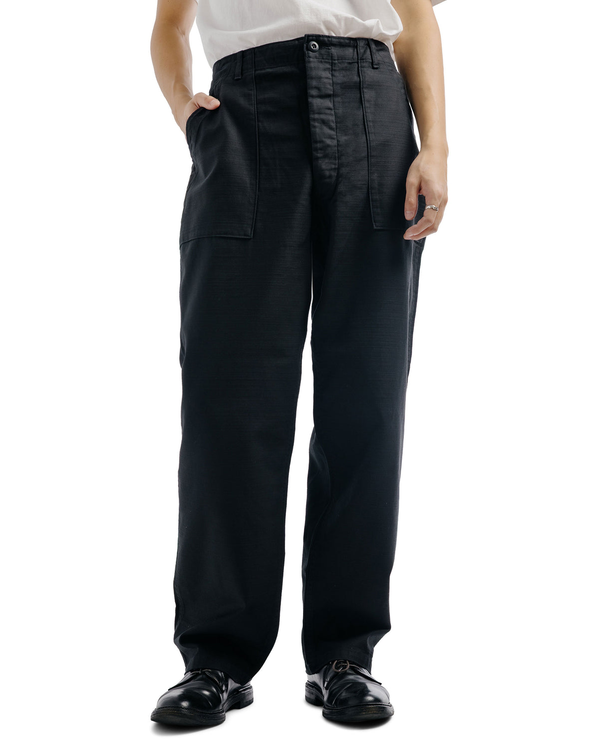 CIOTA Baker Pants (Wide Tapered) One Wash Black