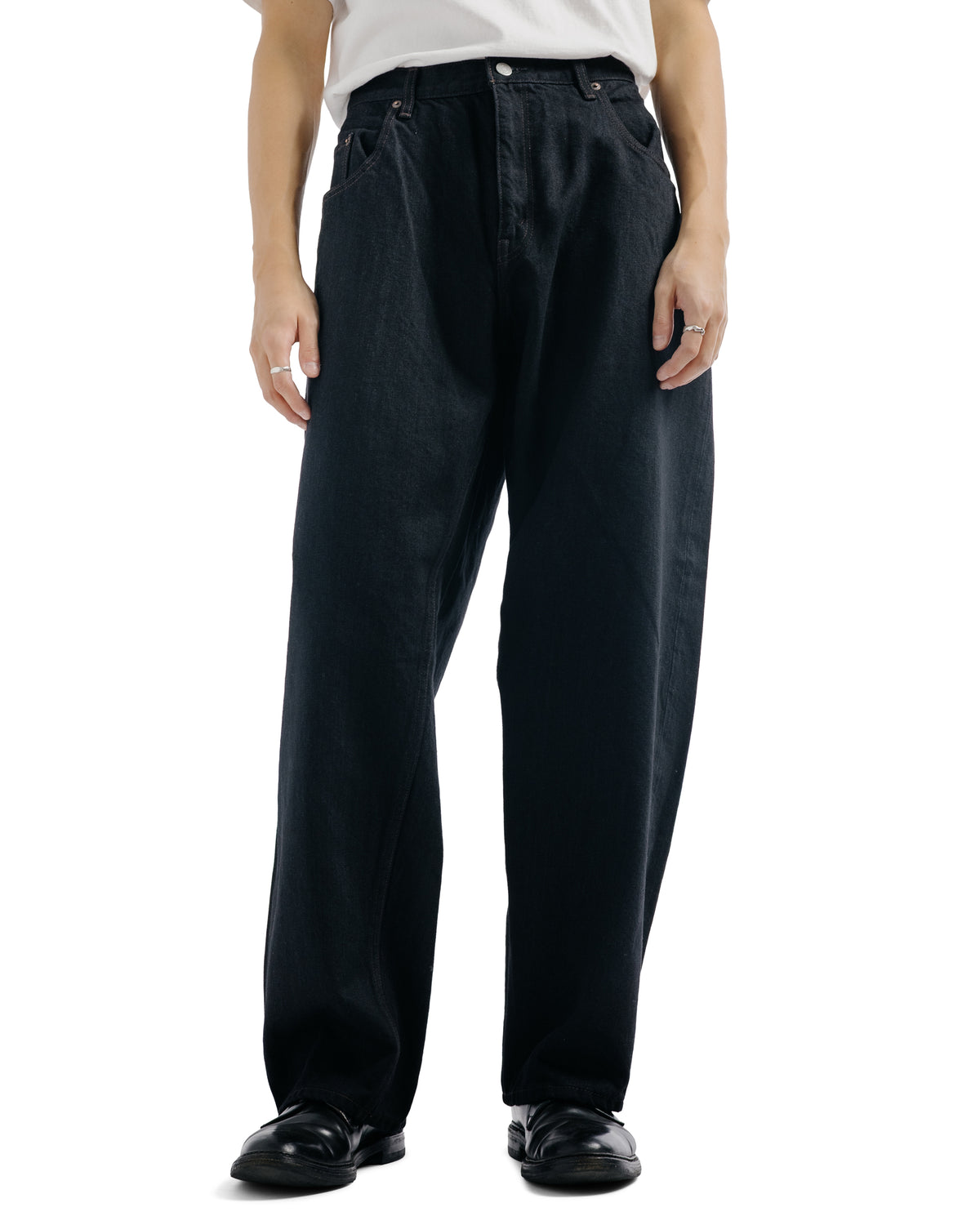 lost & found CIOTA CIOTA Baggy 5 Pockets Pants Black One Wash