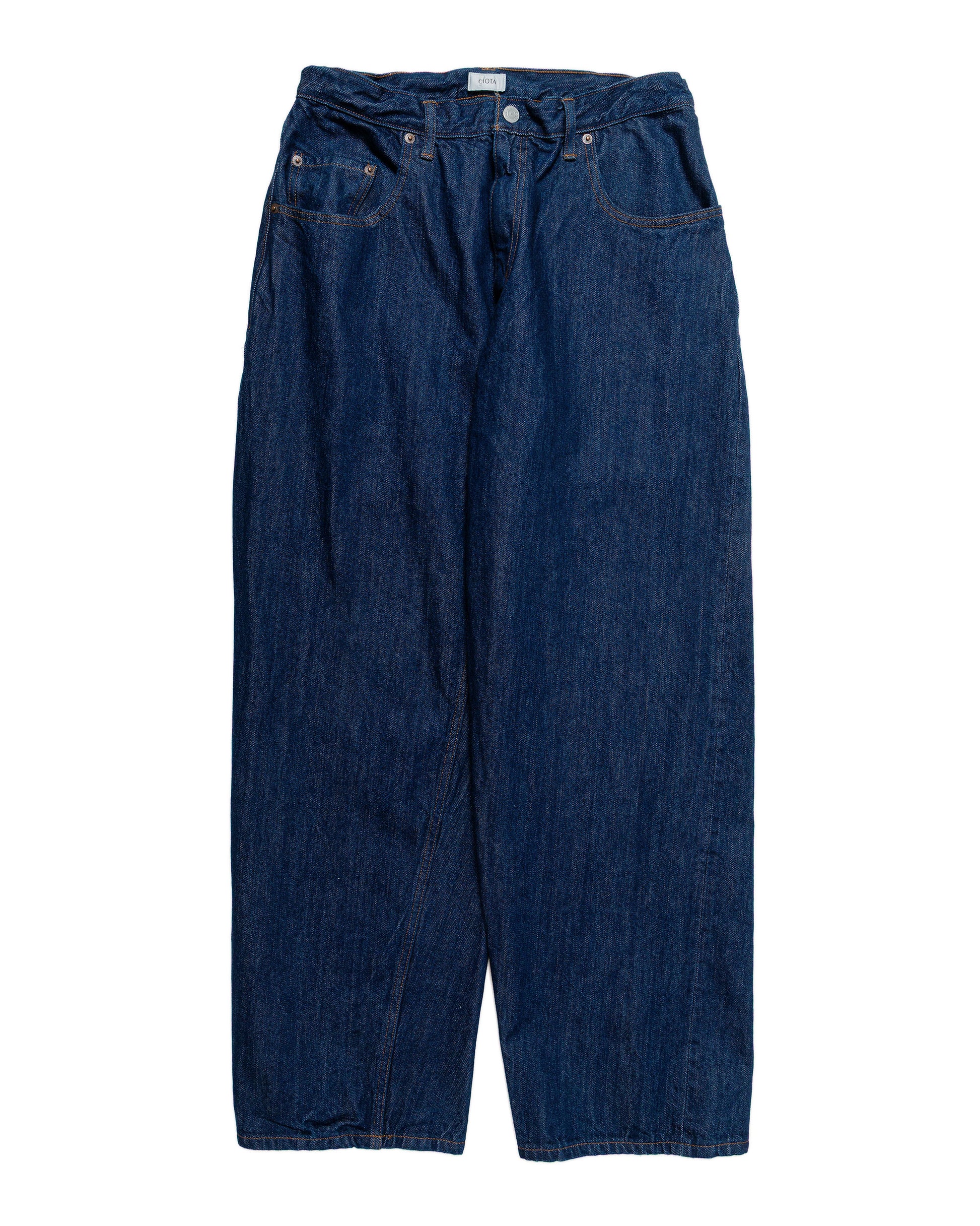lost & found CIOTA CIOTA Baggy 5 Pockets Pants Navy One Wash