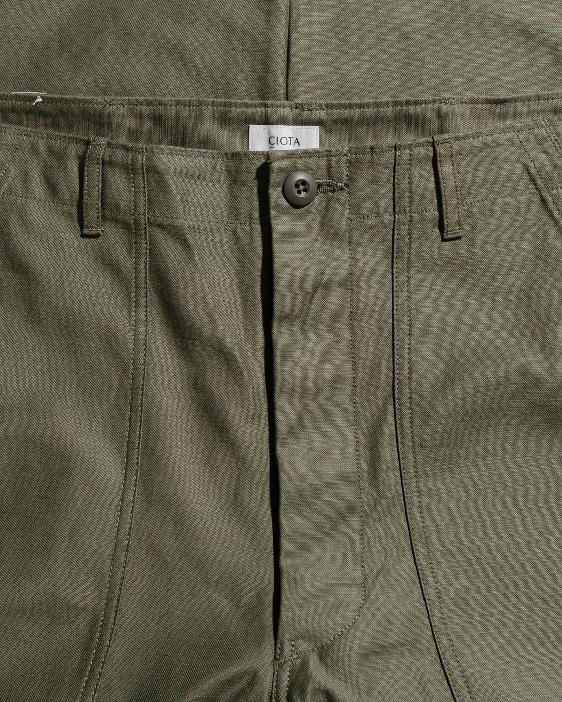 lost & found CIOTA CIOTA Baker Pants (Wide Straight) Dark Olive