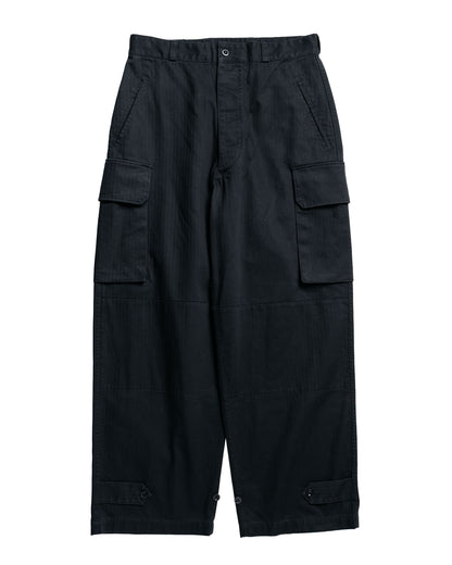 lost & found CIOTA CIOTA Herringbone M-47 Field Pants Black
