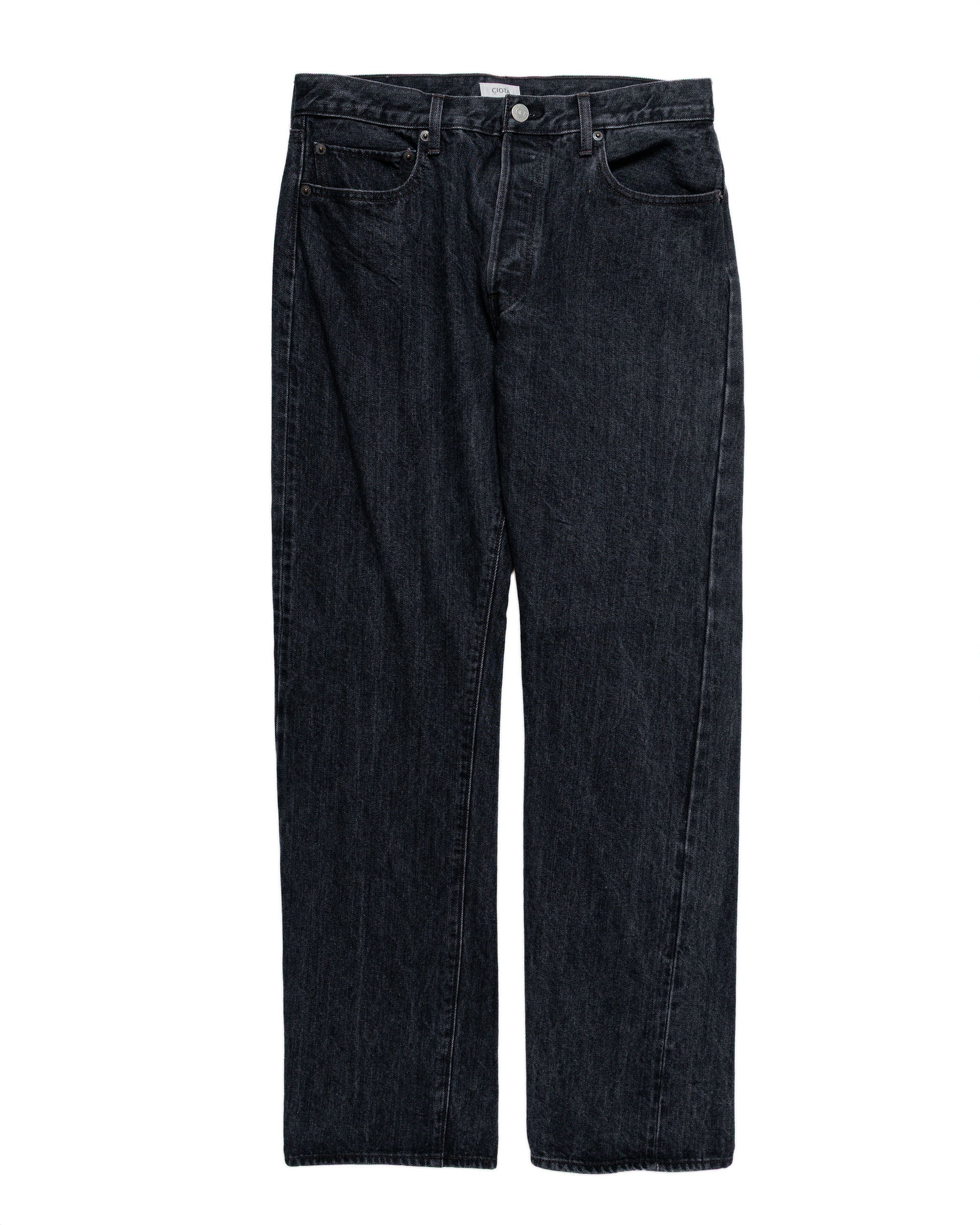 CIOTA Straight 5 Pocket Pants Medium Black