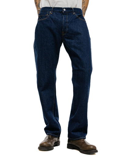 CIOTA Straight 5 Pocket Pants (Real Indigo) Navy One Wash