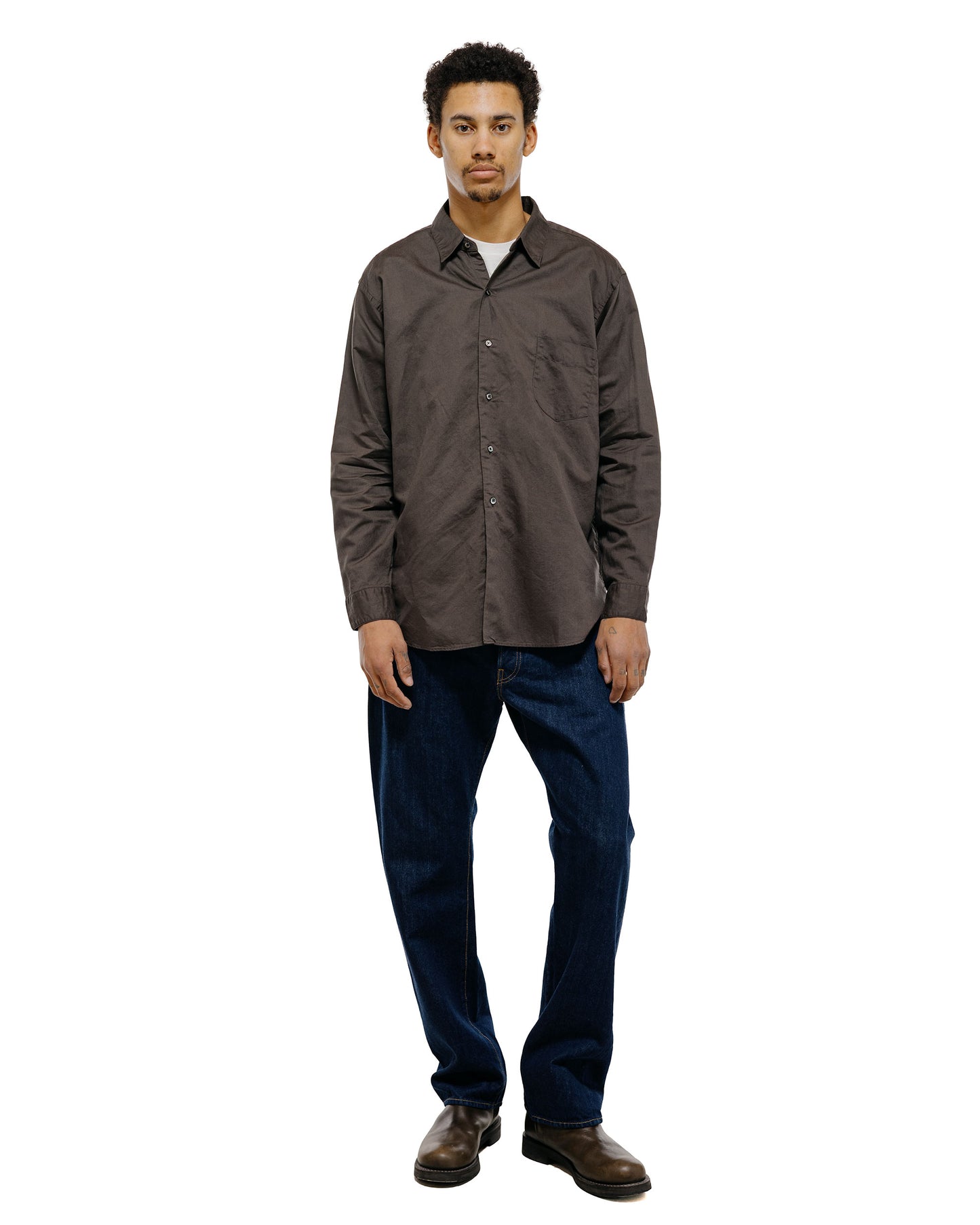CIOTA Straight 5 Pocket Pants (Real Indigo) Navy One Wash