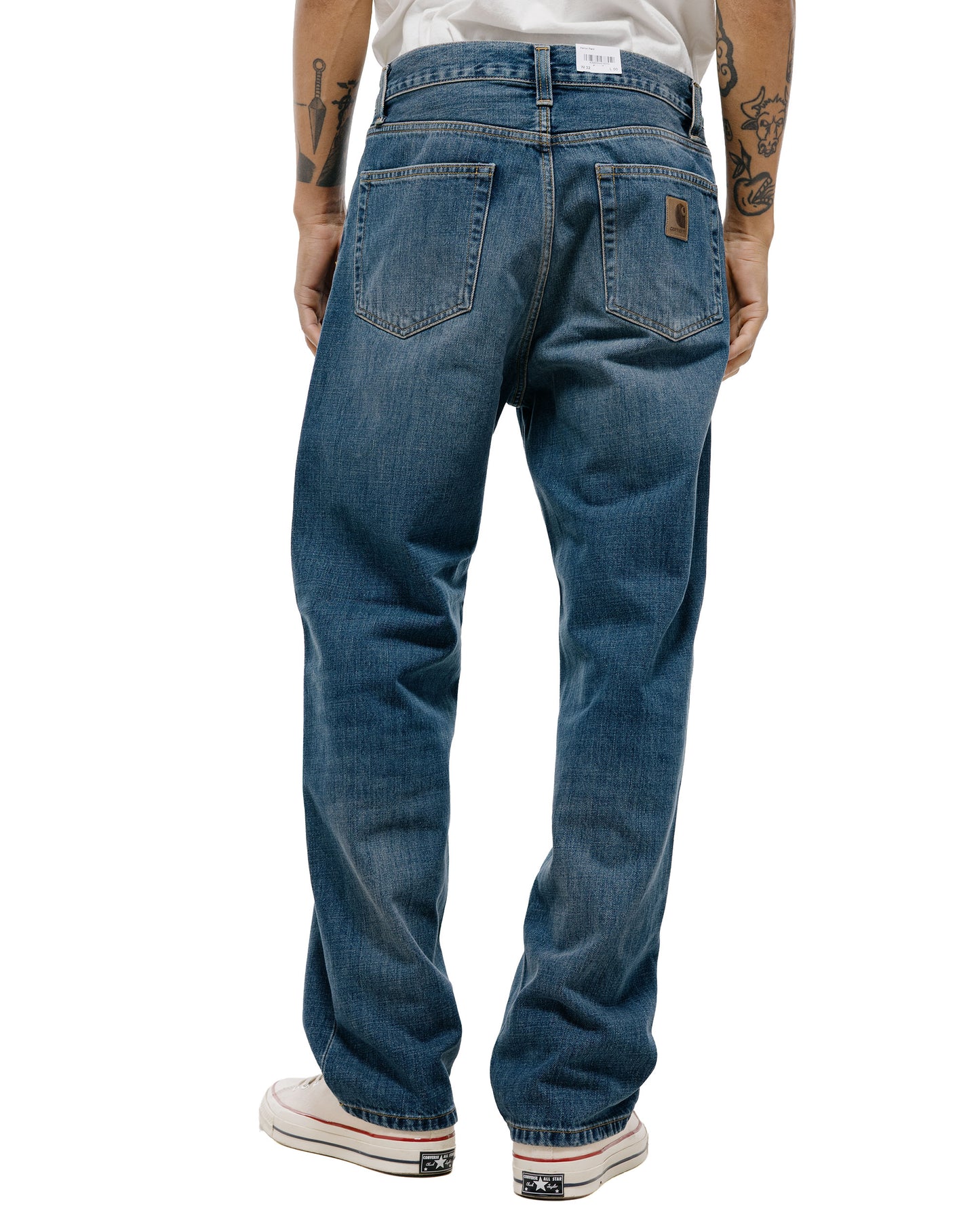 Carhartt W.I.P. Aaron Pant Blue Dark Used Wash