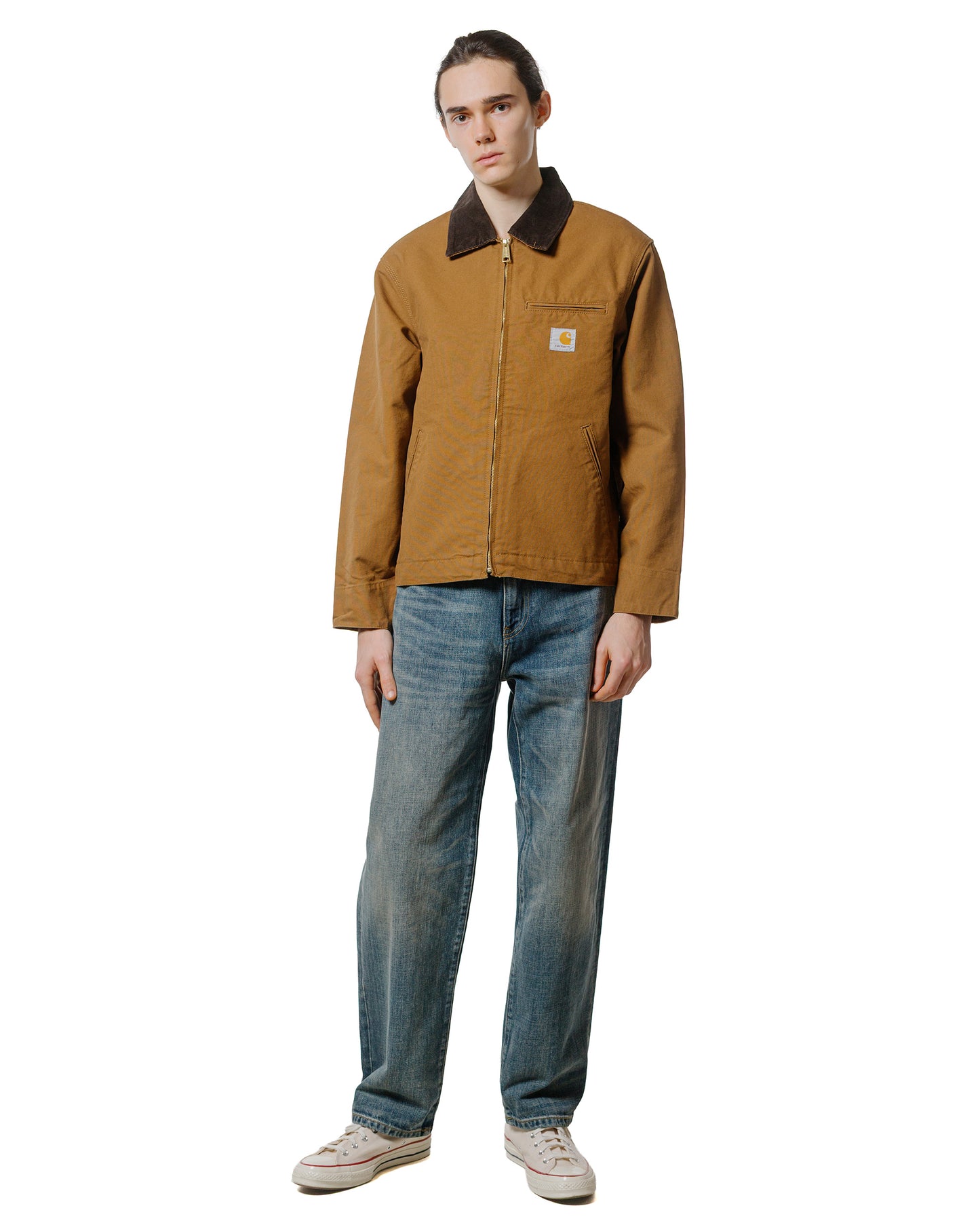 lost & found Carhartt Work In Progress Carhartt W.I.P. Aaron Pant Blue Worn Used Wash