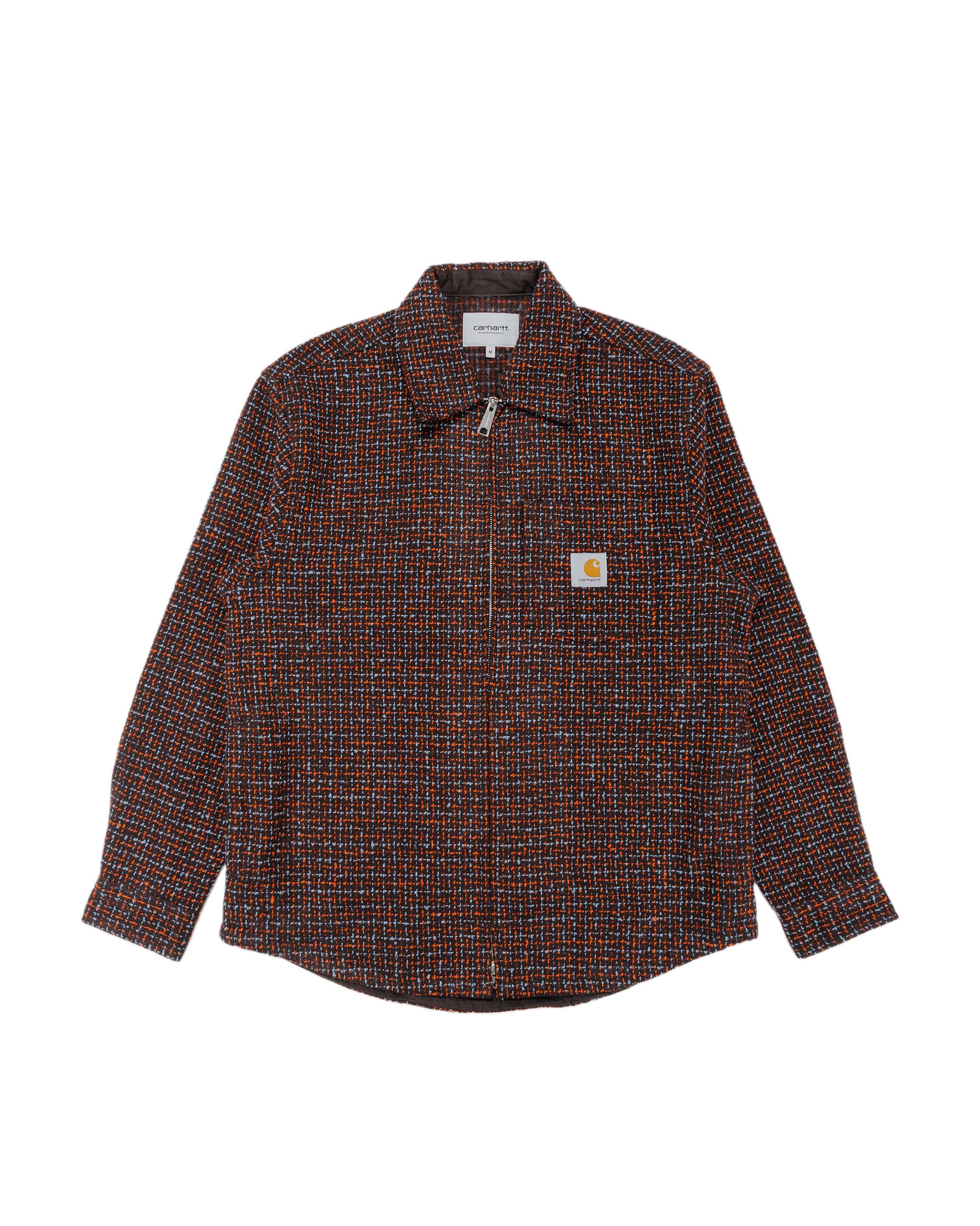lost & found Carhartt Work In Progress Carhartt W.I.P. Bellamy Check Shirt Jacket Tobacco