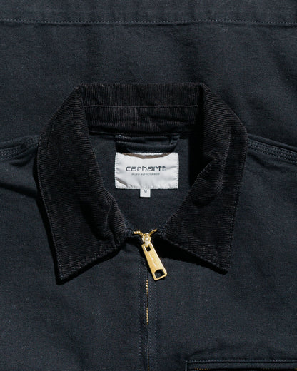lost & found Carhartt Work In Progress Carhartt W.I.P. Detroit Jacket Black Rinsed
