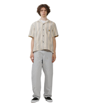 Carhartt W.I.P. Dodson Stripe Shirt Natural model full