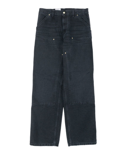 lost & found Carhartt Work In Progress Carhartt W.I.P. Double Knee Pant Black Grind Wash